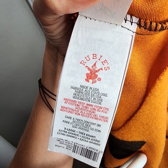 Fred Flintstone Costume XL Men's Halloween Rubies - Picture 6 of 9